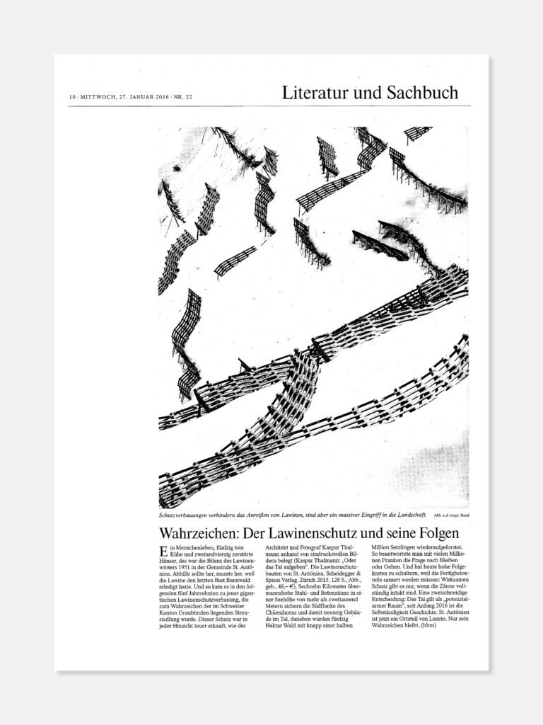 Oder das Tal aufgeben