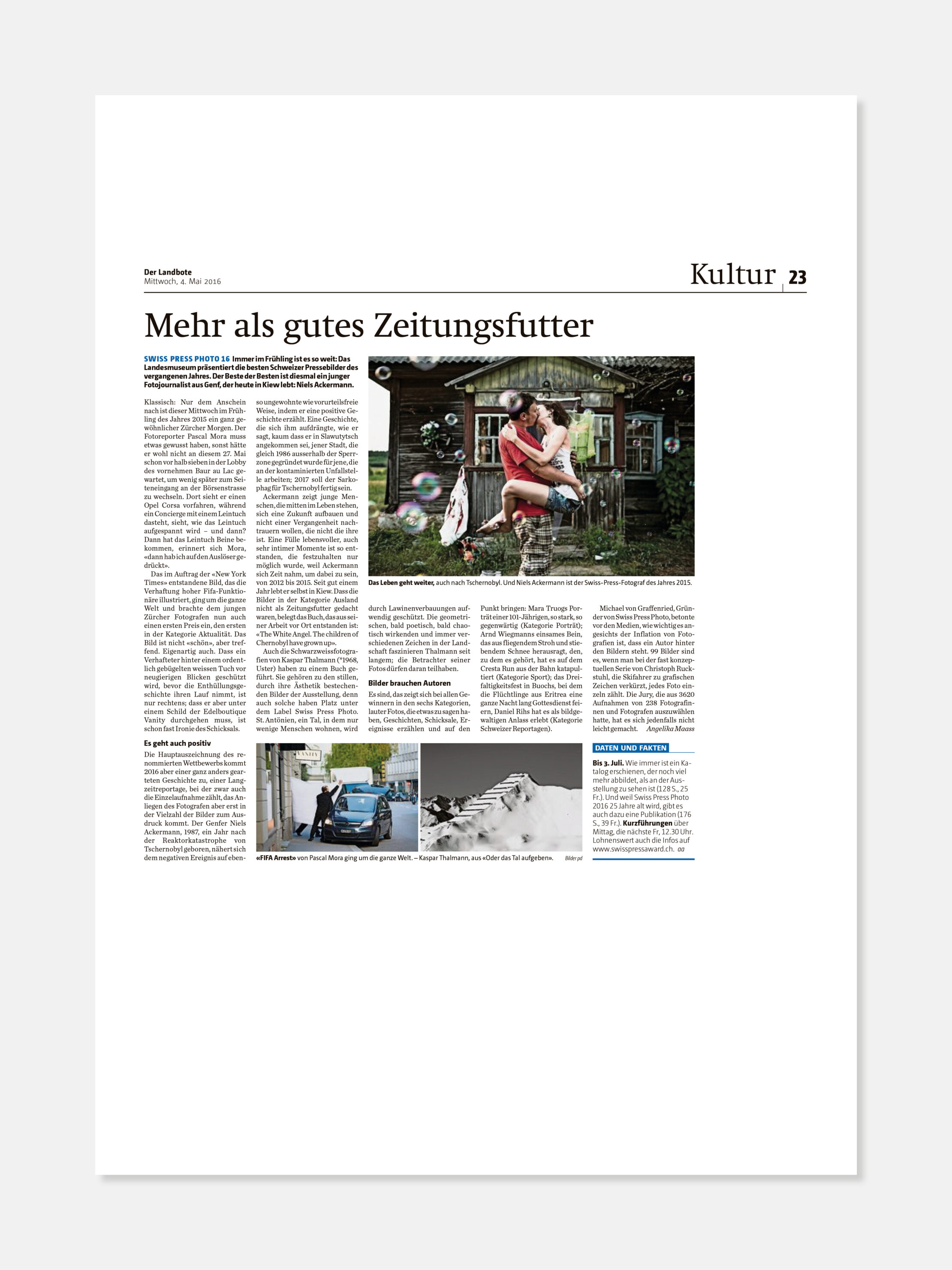 Oder das Tal aufgeben