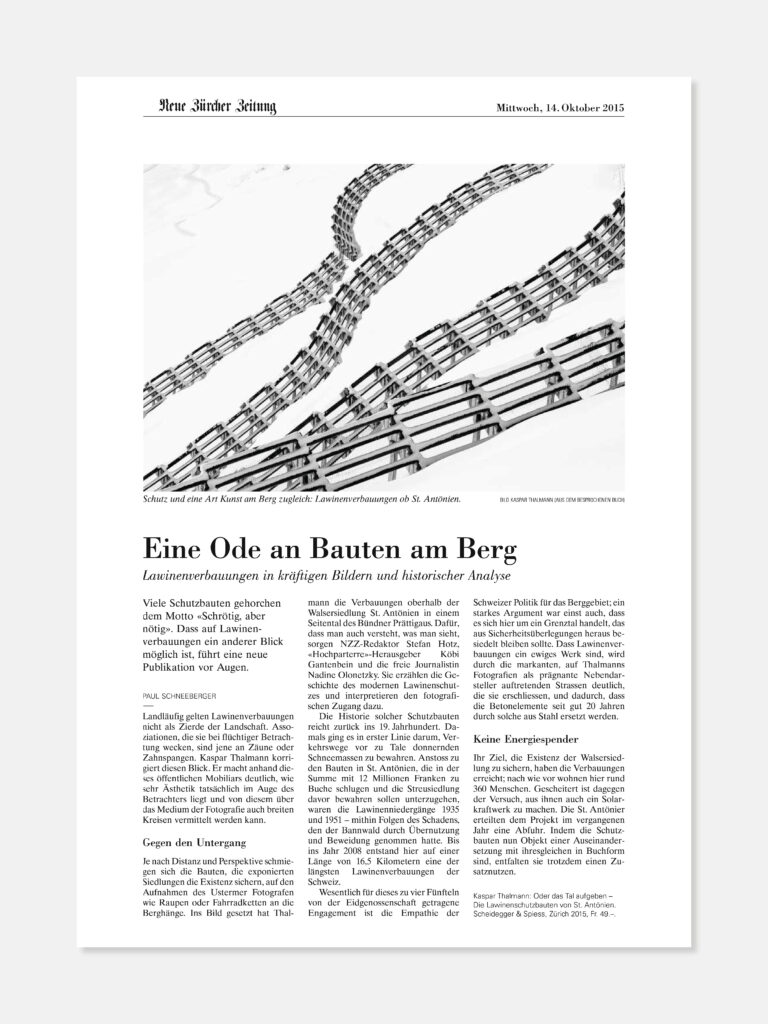 Oder das Tal aufgeben