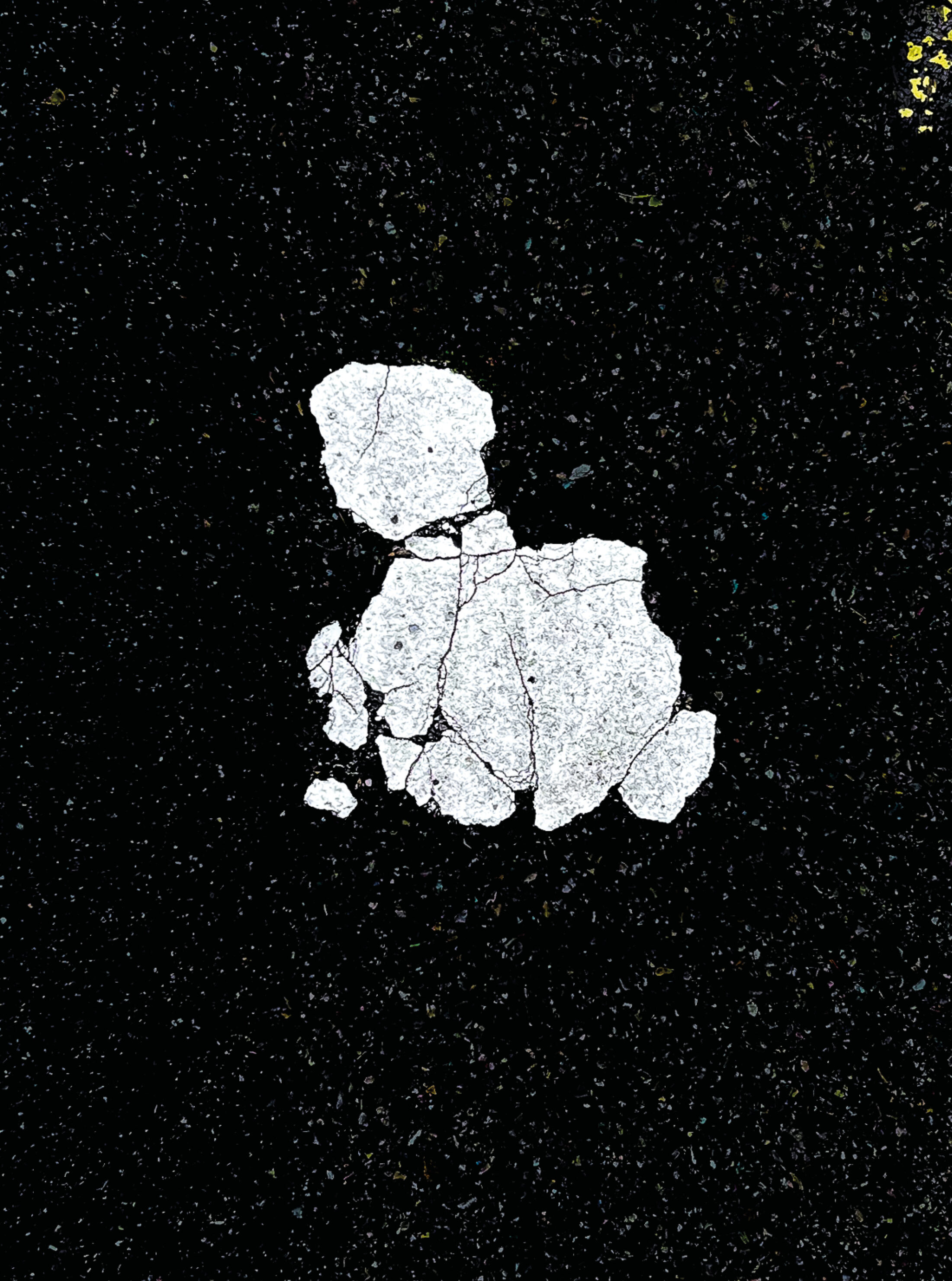 Verkehrsmarkierung N° 3