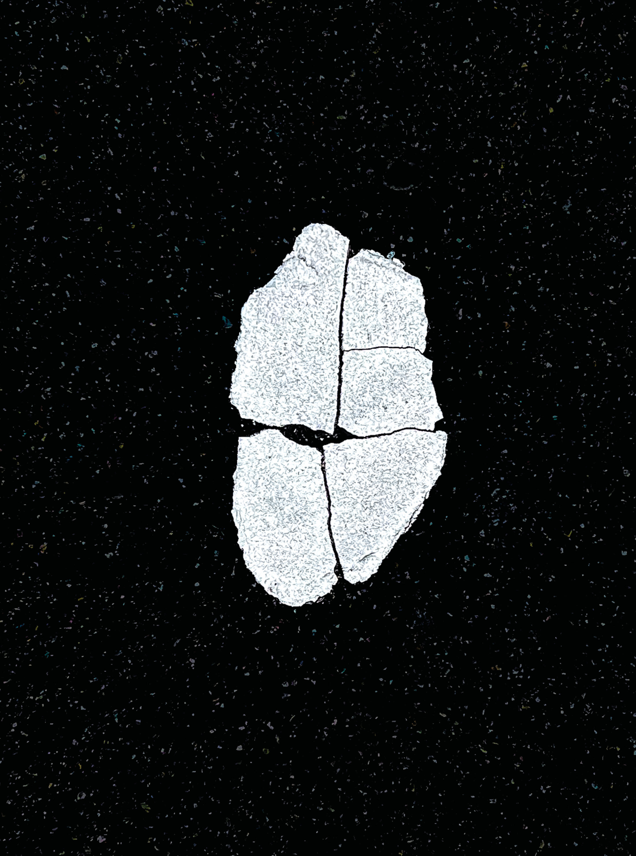Verkehrsmarkierung N° 5